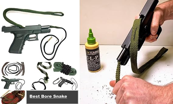 CORDONES LIMPIEZA ARMAS CAL. 22; .38; 9 mm y  calibre 12  (BOA)