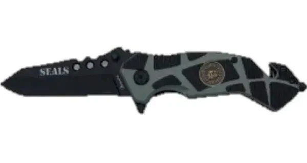 Navaja Táctica Seals Negra  ID 19817