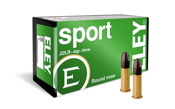 MUNICION  ELEY SPORT CAL .22 LR 40 GR